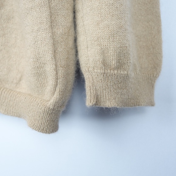 MaxMara Wool & Angora Rabbit Hair Cardigan Sweater Made In Italy, Size Medium - Picture 9 of 9